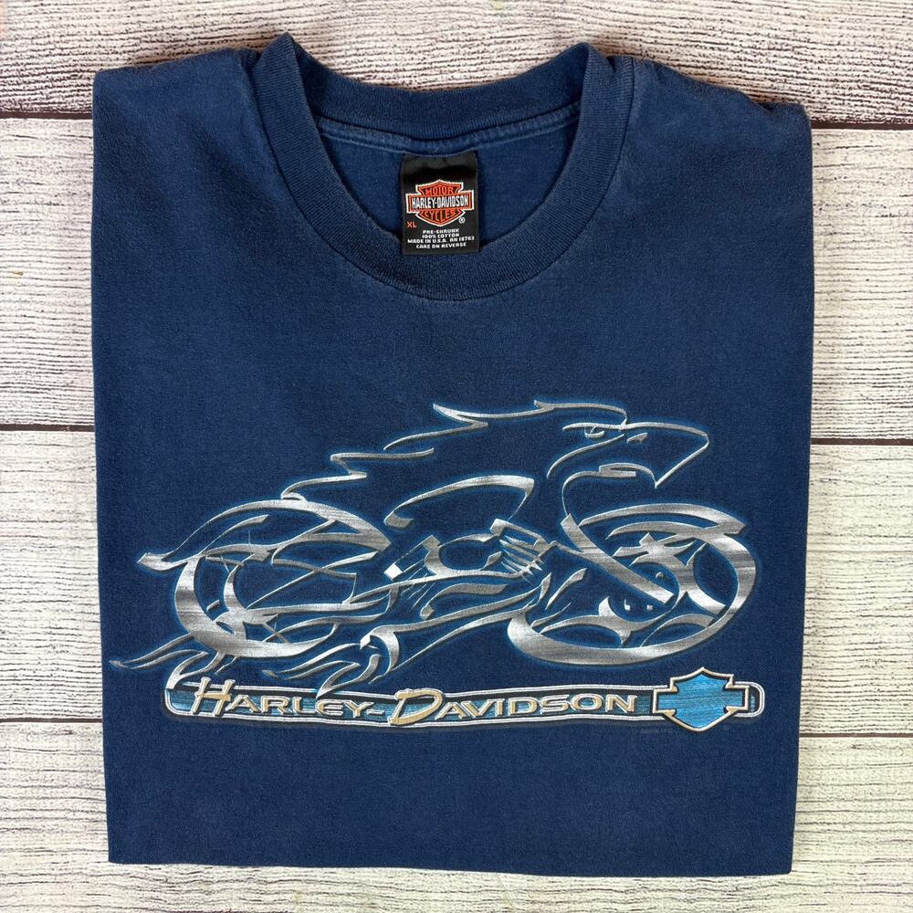 Vintage 2000 Harley Davidson Motorcycles Huntington, West Virginia T-shirt